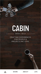 Mobile Screenshot of madebycabin.com